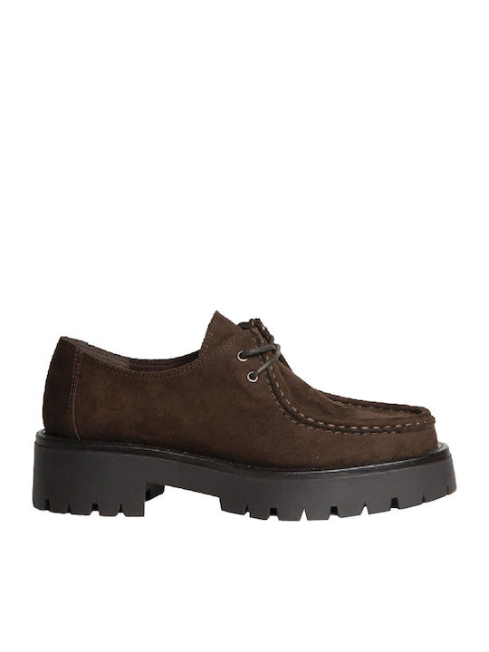 Women's Loafers in Brown Color