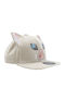 Abysse Kids' Hat Jockey Fabric Beige
