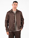 Μακρυμάνικo Overshirt Brown