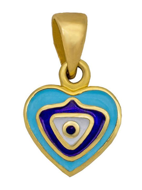 Savvas Design Gold Heart Charm 14K