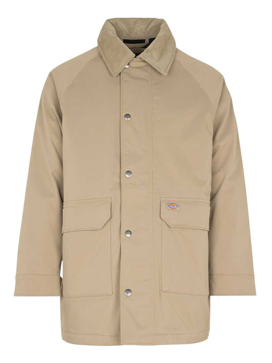 Medina Γυναικείο Μπουφάν για Χειμώνα Khaki, Beige