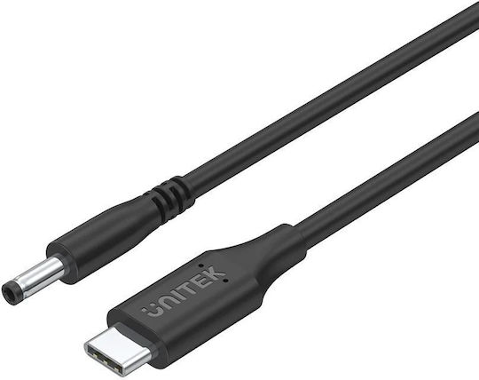 Unitek Ucl Usb-c To Dc Cable 1.8m 65w Lenovo 4.0×1.7mm C14118bk