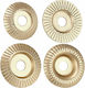 4x 100mm 22.2mm Wood Grinding Discs Burr Sanding Burr