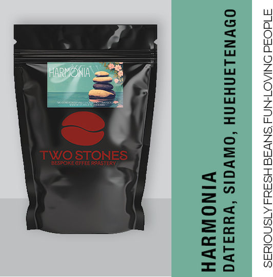 TwoStones Coffee Roasters Кафе Еспресо Harmonia Blend Шоколад на Зърна 250гр