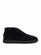 Suede Blue Men's Boots