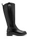 Leather Women's Boots Black