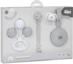 Interbaby Σετ Δώρου για Μωρά Grey 4τμχ