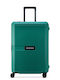 Securitech by Delsey Μεσαία Βαλίτσα Ταξιδίου Σκληρή Stone Green με 4 Ρόδες Ύψους 66.5εκ.
