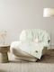 Nima Serenus Decke Fleece Couch 130x170cm Mint