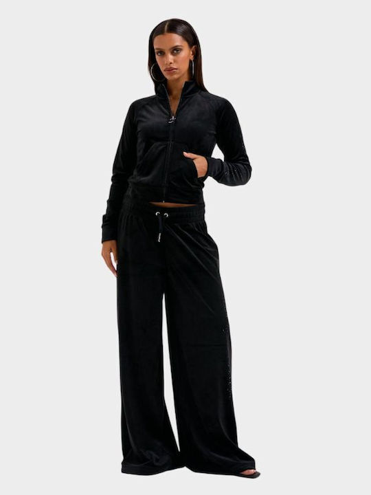 Sweatpants Flared Black