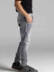 Pantaloni Jeans pentru Bărbați cu Croială Regular Grey Light