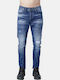 Men's Jeans Pants with Loose Fit Black
