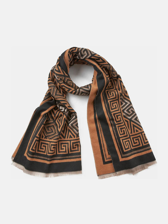 Verde Women's Knitted Scarf Black