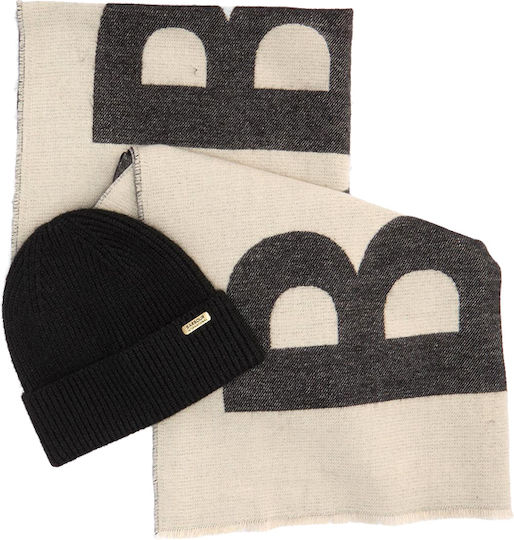 Beanie Γυναικείος Σκούφος με Rib Πλέξη σε Γκρι χρώμα