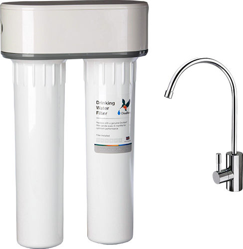 Doulton HIP Duo CleanSoft Resin Συσκευή Φίλτρου Νερού Κάτω Πάγκου Διατομής 3/8'' με Βρυσάκι DO.0914