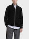 Herren Strickjacke Black