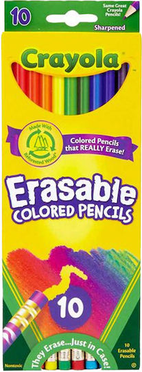Wischbare Schul-Buntstifte Kinder Crayola 10 Farben