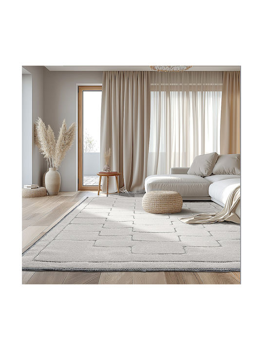 Beauty Home Cozy Art 9636 160x230cm Εκρου