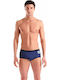 One Low Waist Men's Swimwear Shorts Navy Blue