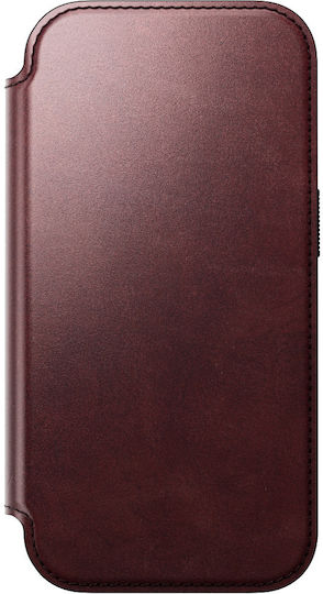 Nomad Wallet Μεταλλικό 0.75mm Μπορντό (iPhone 17 Pro)