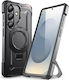 Supcase Ub Grip Mag Задна корица Силикон Черен (Galaxy S25 FE)