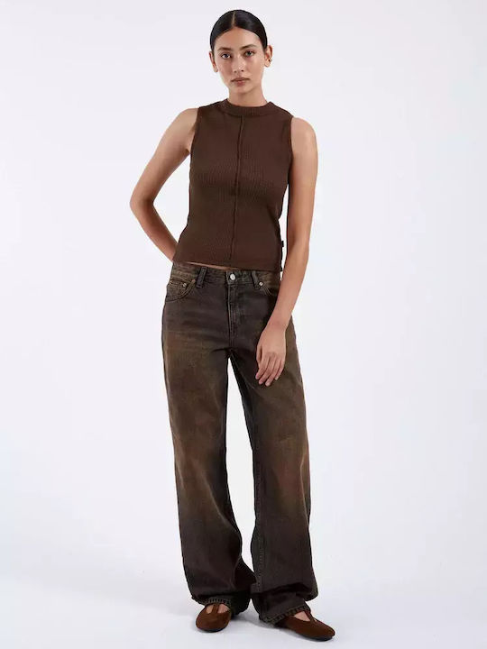 Dr Denim Damenjeans Jet Brown