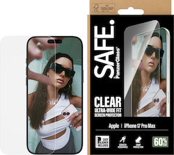 SAFE by PanzerGlass Displayschutzfolie iPhone 17 Pro Max 18 Pro Max Ultra-Wide Fit mit EasyAligner