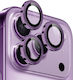 Protection Camera Protection Tempered Glass Purple for the iPhone 17 Pro, iPhone 17 Pro Max
