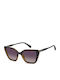 Polaroid Women's Sunglasses with Brown Tartaruga Plastic Frame and Purple Gradient Lens PLD4189/S 086/JR