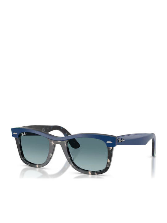 Ray Ban Wayfarer Unisex Sunglasses with Blue Ta...