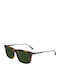 Lacoste Men's Sunglasses with Brown Plastic Frame and Black Lens L6017S-214