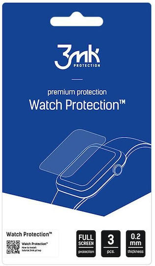 3MK Watch Protection Flexibleglass Tempered Glass για το Huawei Watch GT 3τμχ