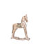 Fylliana Decorative Horse made of Wood Fl6561 27x8x34cm 1pcs