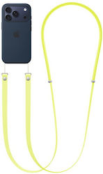 Apple Crossbody Strap Λουράκι Λαιμού για Κινητά Neon Yellow Apple Crossbody Strap Λουράκι Λαιμού για Κινητά Neon Yellow