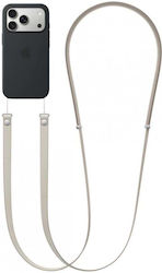 Apple Crossbody Strap Λουράκι Λαιμού για Κινητά Tan
