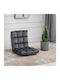 Bean Bag Chair Poof Gray 55x71x53.5cm