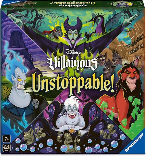 Επιτραπέζιο Παιχνίδι Unstoppable Villainous για 2-4 Παίκτες 7+ Ετών (EN) Ravensburger