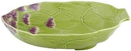 Bordallo Pinheiro Ceramic Salad Bowl Green