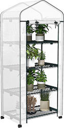 Outsunny 845-228V05WT Gewächshaus Typ Haus mit ...