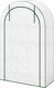 Outsunny 84H-222V00WT Seră Tip Casă 1x0.45x1.6m