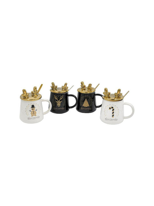 Fylliana Fl057 Ceramic Mug in Various Colors White (Various Colors)