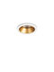 Ideal Lux Metallic Recessed Spot with Integrated LED and Warm White Light White 5.8x5.8cm. 1pcs
