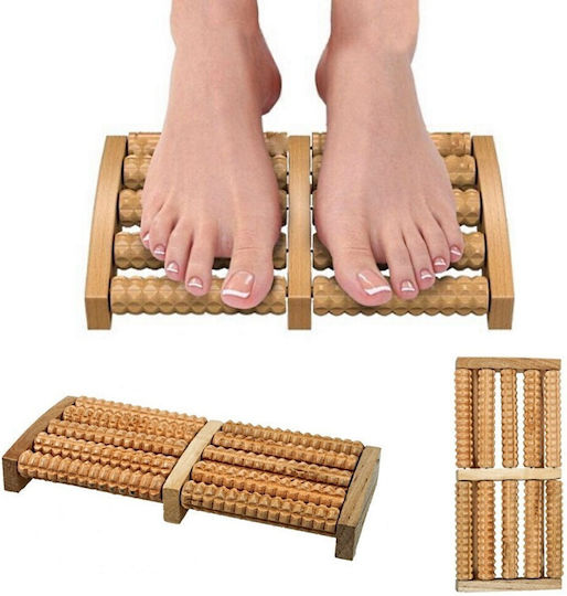 Wooden Roller Massage for the Legs