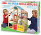 Melissa & Doug Căsuță de păpuși din lemn