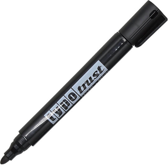 Typotrust Permanent Marker Schwarz