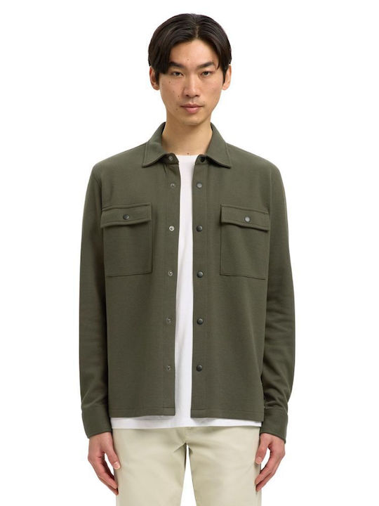Selected Μακρυμάνικo Overshirt σε Κανονική Γραμ...