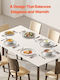 Vevor White Ceramic Dinnerware Set 18pcs