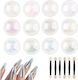 Set 12 Pudre Pentru Unghii Efect Perlat