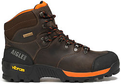 Aigle Altavio Cuir Μποτάκια Dark Brown Aigle Altavio Cuir Μποτάκια Dark Brown