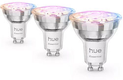 Philips Inteligent LED 4.7W pentru Dulie GU10 3buc Philips Inteligent LED 4.7W pentru Dulie GU10 3buc